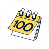 100 Days Warranty