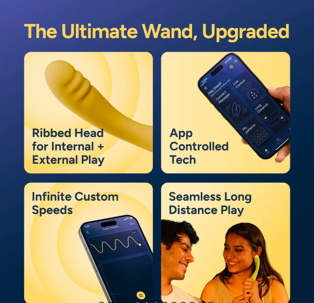 Groove+ Internal + External Wand